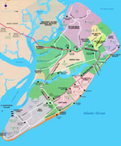 Map of Hilton Head Island