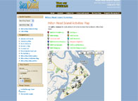 Example of a site that uses our Hilton Head Island activities map